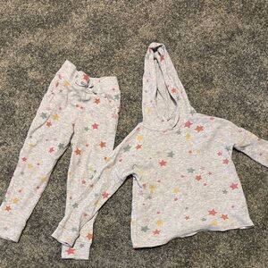 Garanimals Starry Set - Gray with Colorful Stars